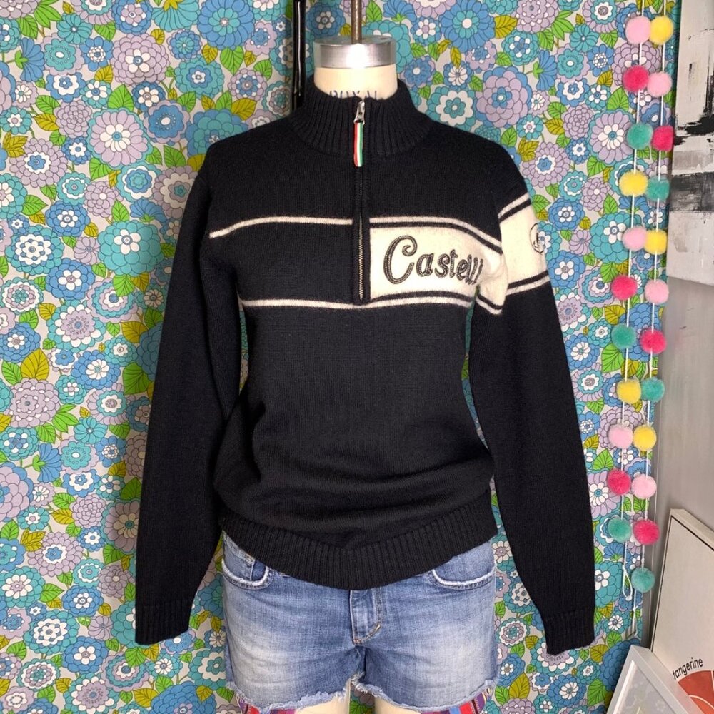 Castelli Vintage/Retro Wool Sweater Size:M